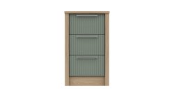 Castleton 3 Drawer Bedside Chest