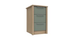 Castleton 3 Drawer Bedside Chest