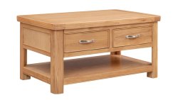 Dundee Oban Coffee Table with 2 Drawers