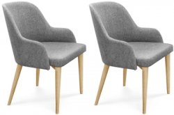 Clemence Richards Fabric Dining Chairs