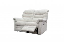G Plan Ledbury 2 Seater Single LHF or RHF Power Recliner Sofa with Headrest & Lumbar