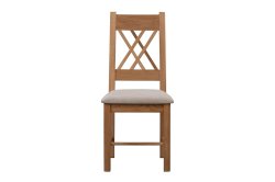 Dundee Oban Painted Pair of Cross Back Chairs