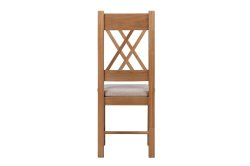 Dundee Oban Painted Pair of Cross Back Chairs
