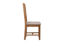 Dundee Oban Painted Pair of Cross Back Chairs