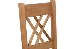 Dundee Oban Painted Pair of Cross Back Chairs