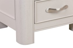 Dundee Oban Painted Bedside with 3 Drawers