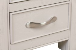 Dundee Oban Painted Bedside with 3 Drawers