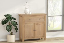 Dundee Glencoe Oak Compact Sideboard