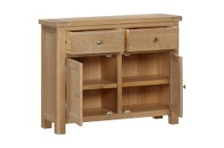 Dundee Glencoe Oak 2 Door Sideboard
