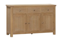 Dundee Glencoe Oak 3 Door Sideboard