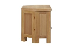 Dundee Glencoe Oak Corner TV Unit