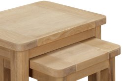 Dundee Glencoe Oak Nest of Tables