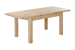 Dundee Glencoe Oak 140/200cm Butterfly Extending Table