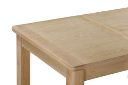 Dundee Glencoe Oak 140/200cm Butterfly Extending Table