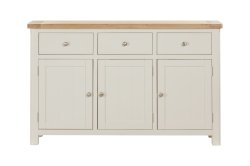 Dundee Glencoe Oak 3 Door Sideboard