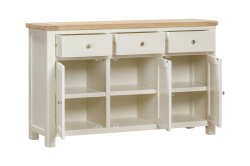 Dundee Glencoe Oak 3 Door Sideboard