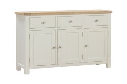 Dundee Glencoe Oak 3 Door Sideboard