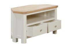 Dundee Glencoe Painted Corner TV Unit