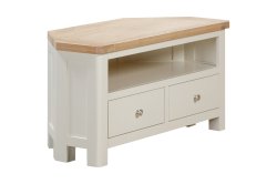 Dundee Glencoe Painted Corner TV Unit