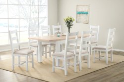 Dundee Glencoe Oak 120/153cm  Extending Table