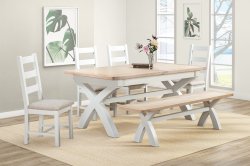 Dundee Glencoe Painted 180/240cm  Extending Table