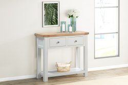 Dundee Glencoe Painted Console Table with 2 Drawers
