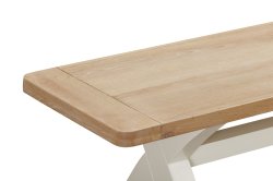Dundee Glencoe Painted Cross Leg Bench