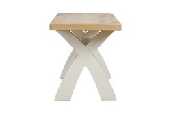 Dundee Glencoe Painted Cross Leg Bench