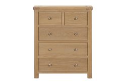 Dundee Glencoe Oak 2 Over 3 Chest
