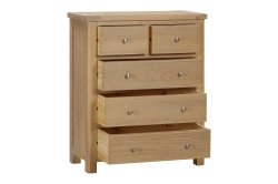 Dundee Glencoe Oak 2 Over 3 Chest