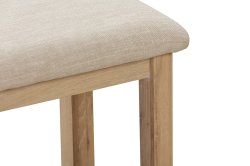 Dundee Glencoe Oak Dressing Table Set
