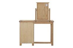 Dundee Glencoe Oak Dressing Table Set
