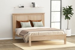 Dundee Glencoe Oak150cm Bed
