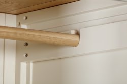 Dundee Glencoe Painted Double Robe with 2 Sliding Doors & 2 Drawers