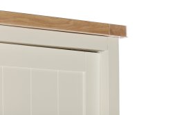 Dundee Glencoe Painted Double Robe with 2 Sliding Doors & 2 Drawers