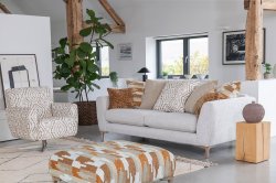 Alstons Inka 3 Seater Sofa Pillow Back