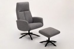 Hjort Knudsen 3291 Recliner Chair & Foot Stool