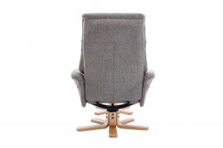 Melbourne Recliner Swivel Chair & Stool