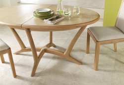 Helsinki Oval Extending Dining Table