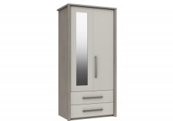 Arundel 2 Door Combi Wardrobe with Mirror