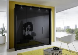 Loft 4 Door Bi-Fold Wardrobe