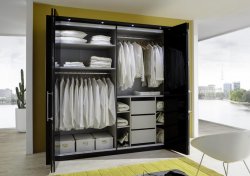 Loft 4 Door Bi-Fold Wardrobe