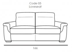 Garda Loveseat LHF/RHF Recliner Sofa