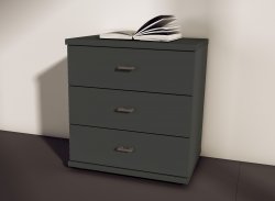 Cairns 3 Drawer Bedside Chest