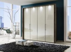 Loft 4 Door Bi-Fold Wardrobe