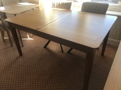 Dukeries Hardwick Compact Extending Dining Table