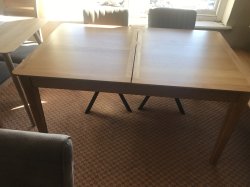 Dukeries Hardwick Compact Extending Dining Table