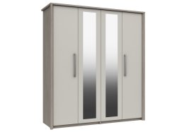 Arundel 4 Door Wardrobe with 2 Mirrors