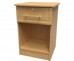 Welcome Faye 1 Drawer Open Bedside Cabinet