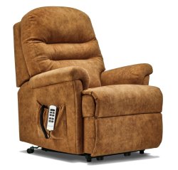 Sherborne Beaumont Dual Motor Lift & Rise Recliner Armchair in Napoli Coffee